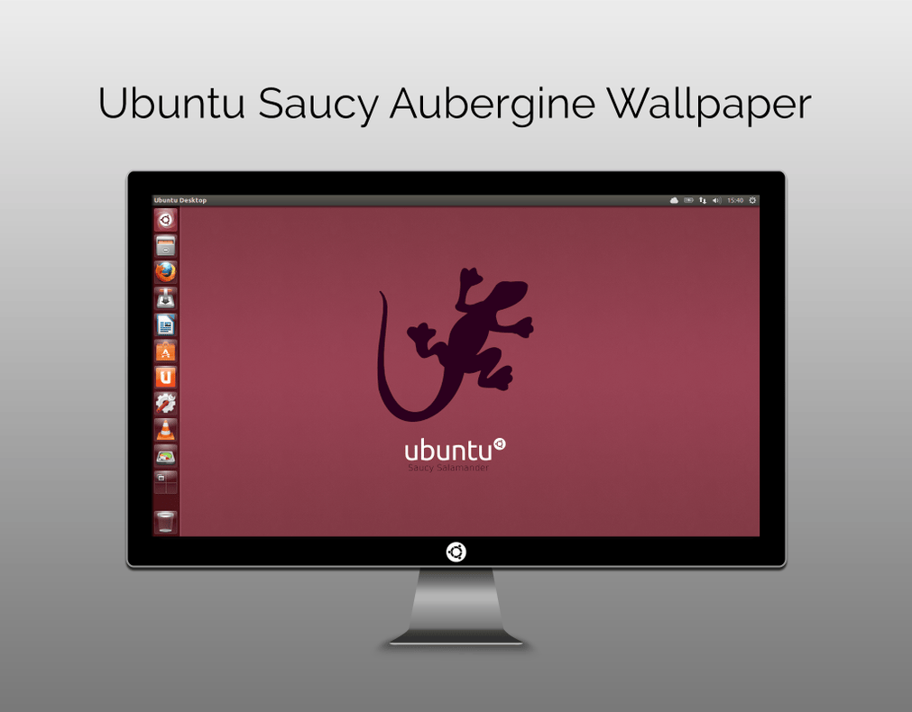 Ubuntu-Saucy-Aubergine-Wallpaper