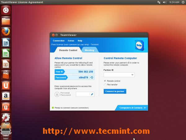 TeamViewer 9 Under Ubuntu 13.10
