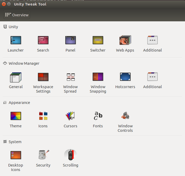 Ubuntu 14.04 LTS Official Unity Tweak Tool
