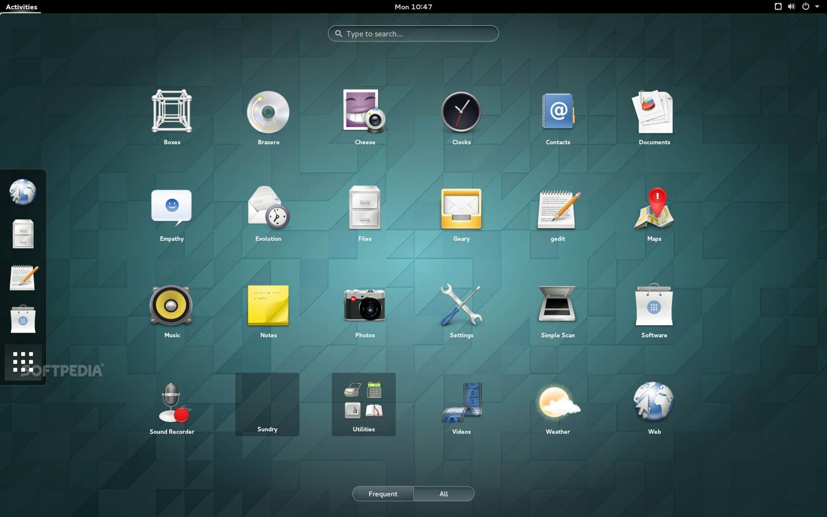 The GNOME 3.14 desktop