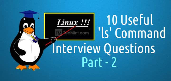 10 Interview Questions on ls Command