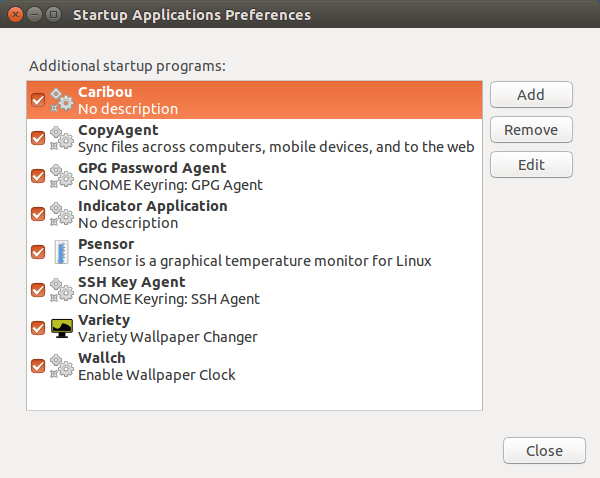 在 Ubuntu 中查看开机启动程序