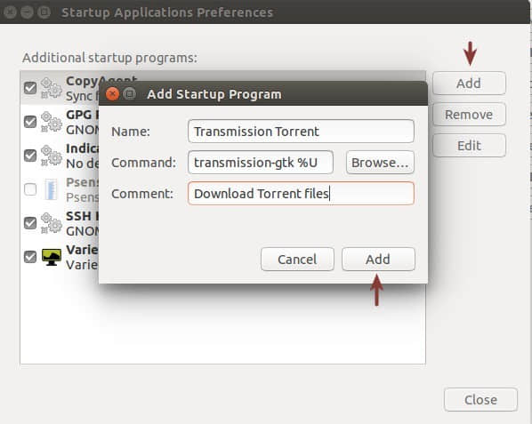 在 Ubuntu 中添加一个开机启动程序