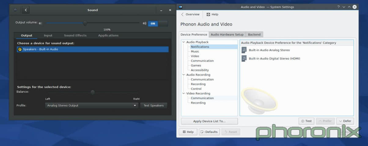 Gnome 和 KDE 的音量控制