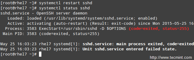 更改 SSH 的端口