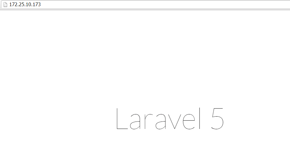 Laravel Default