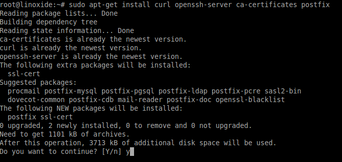 install dependencies gitlab ubuntu debian