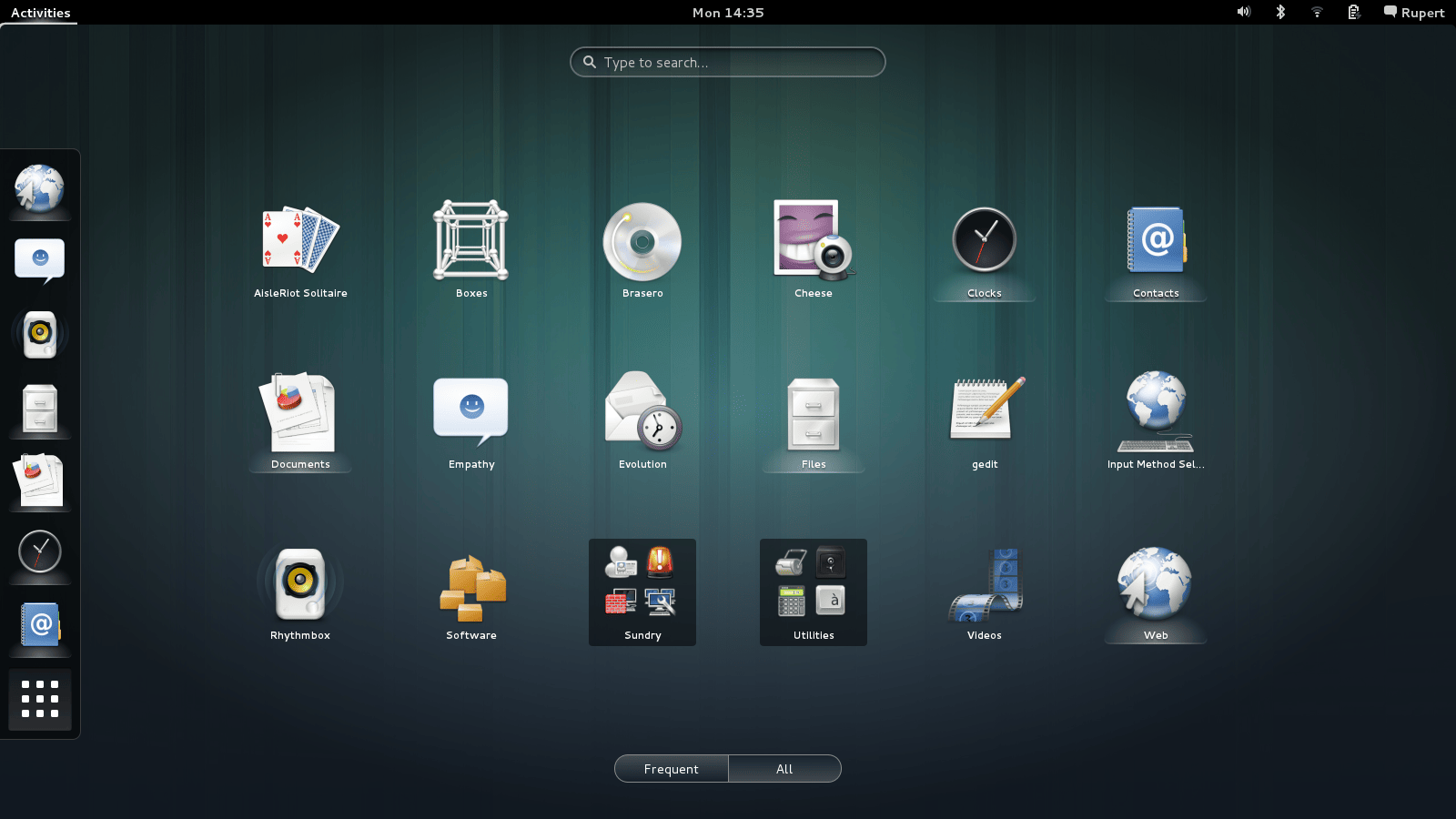 GNOME 3.8