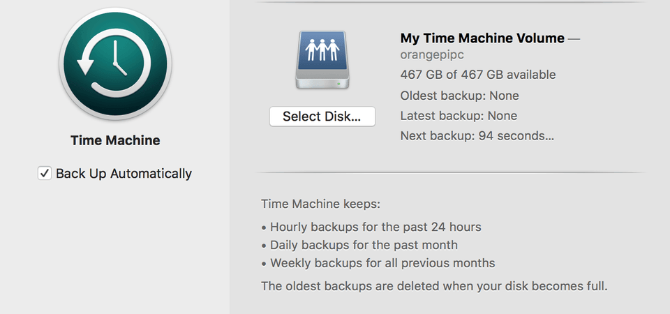 Orange Pi as Time Machine Server
