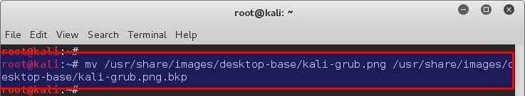 Change GRUB background in Kali Linux - blackMORE OPs -4