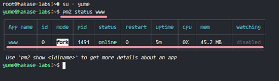 nodejs 在 pm2 下开机自启动