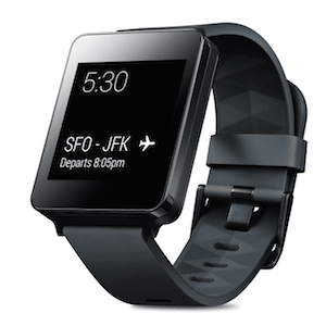 The LG G Watch. One of the first Android Wear devices.