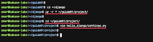 配置 Django 项目