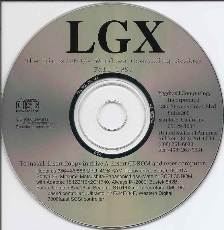 LGX Yggdrasil Fall 1993 | Image Credit