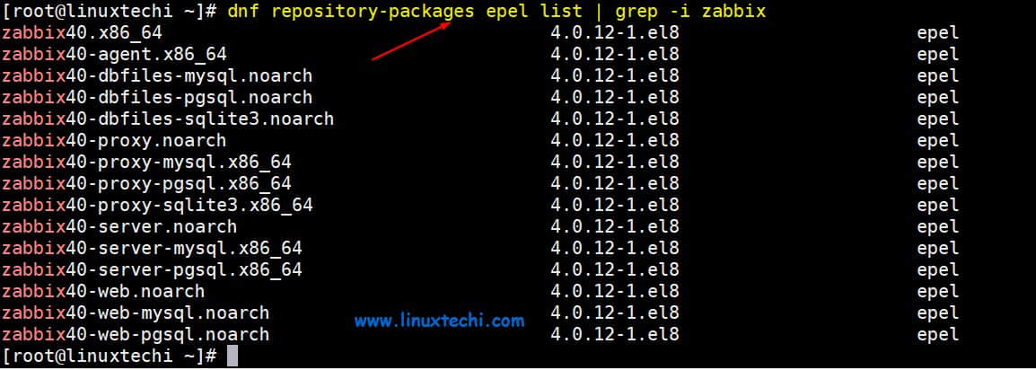 epel-repo-search-package-centos8