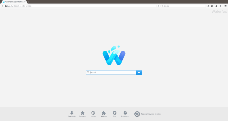 Waterfox Classic