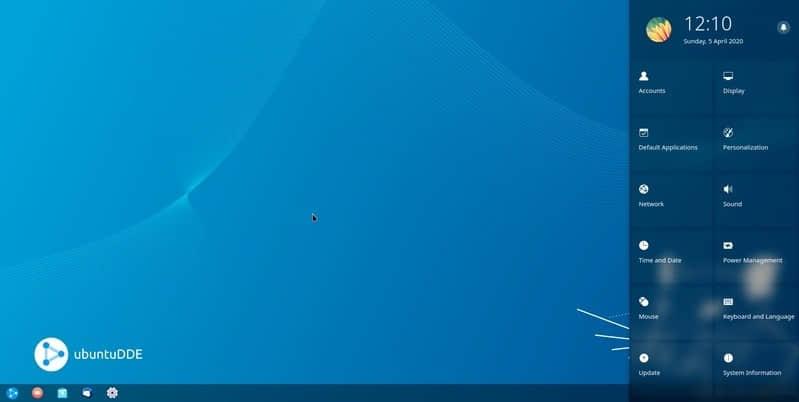 Screenshot of UbuntuDDE