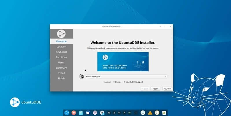 Installing UbuntuDDE