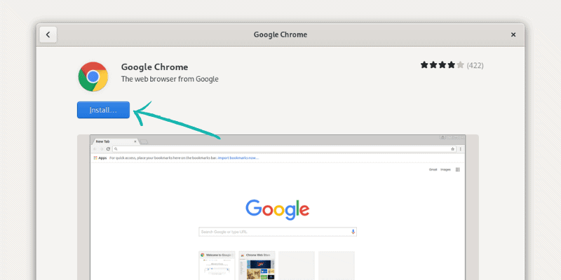 Step 3: Install Chrome Fedora