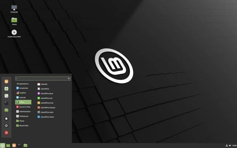 Linux Mint Cinnamon desktop