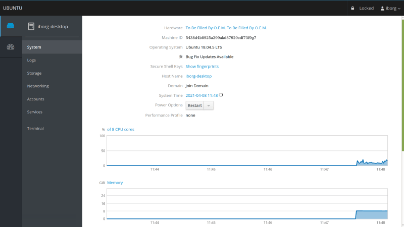 Tools like Cockpit allow managing Linux servers graphically