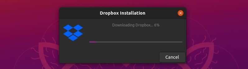 Installing Dropbox