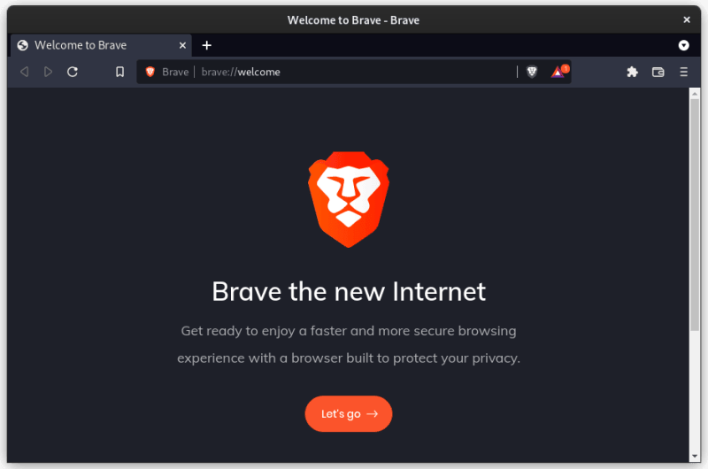 Brave Browser in Fedora Linux