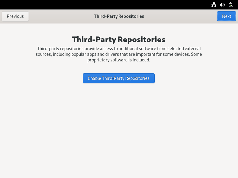 Enable-Third-Party Repositories-Fedora-36-Linux