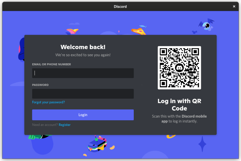 Discord client in Arch Linux