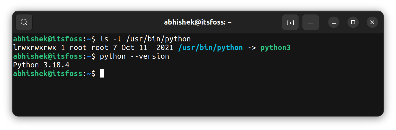 checking python ubuntu