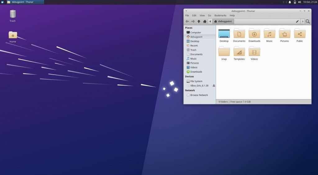 Xubuntu 22.10 桌面