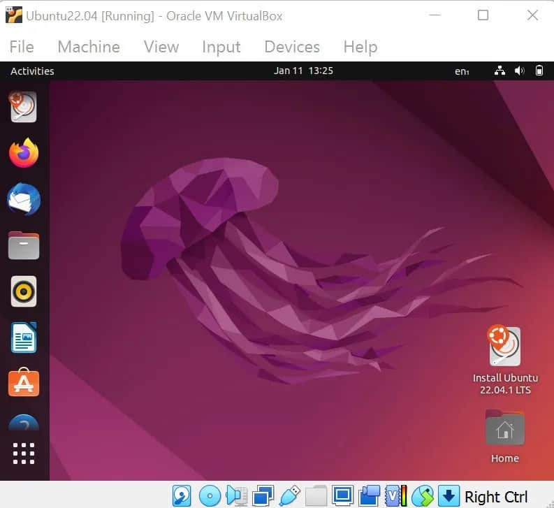 Ubuntu LIVE 桌面